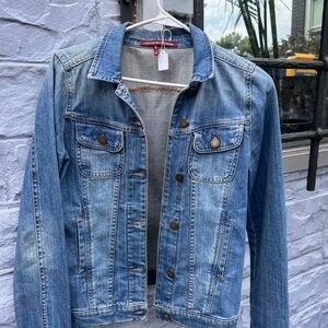 Comptoir Des Cotonniers Light Blue Jean Jacket